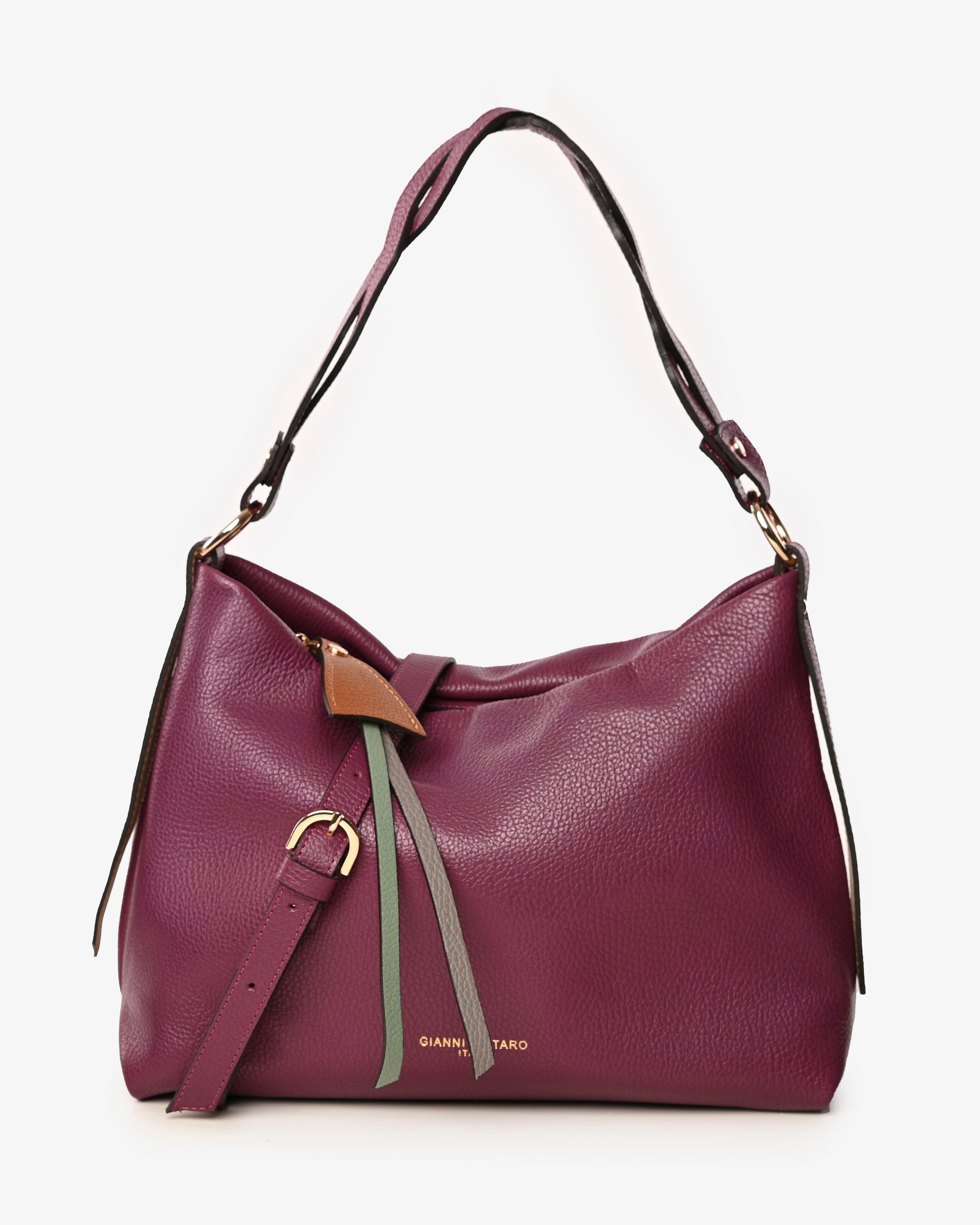 Grace’s Bags Mauve Women\'s Leather Backpack Grace Backpack – Parisa Wang New York main image 2
